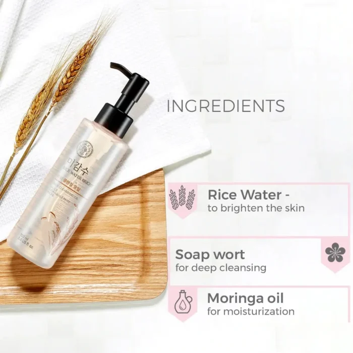 THE FACE SHOP Rice Water Bright Rich Cleansing Oil 150 ml